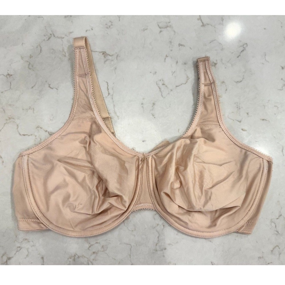 Wacoal Basic Beauty Full Figure Seamless Underwire Bra 40DD Nude